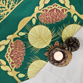 Earthy White Pine Printed Altar Cloth