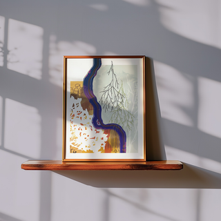 Agate River - Art Print