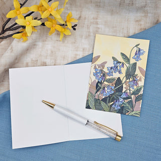 Virginia Bluebells Greeting Card