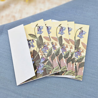 Virginia Bluebells Greeting Card