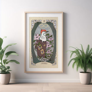 Tarot Card Wall Print - From The Forager's Daughter Tarot