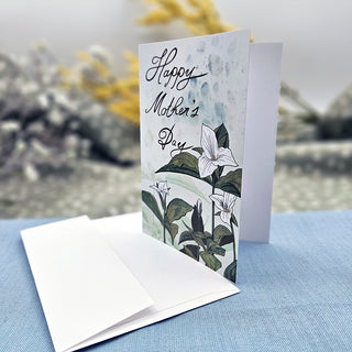 Wild Trillium Mother's Day Card