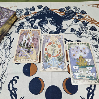 Seasons & Cycles Printed Tarot or Altar Cloth