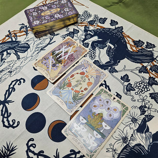 Seasons & Cycles Printed Tarot or Altar Cloth